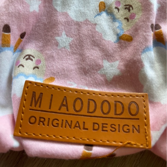 Miaododo Counting Sheep Pink Print Dog Pjs pajamas onesie - XXLarge - Picture 6 of 10